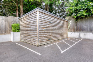 Communal Bike Store- click for photo gallery